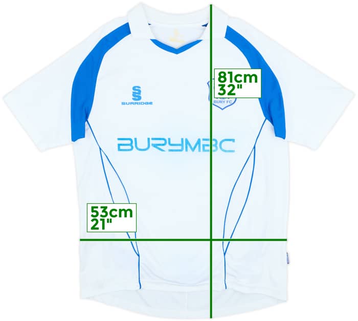 2008-09 Bury Home Shirt - 4/10 - (M)