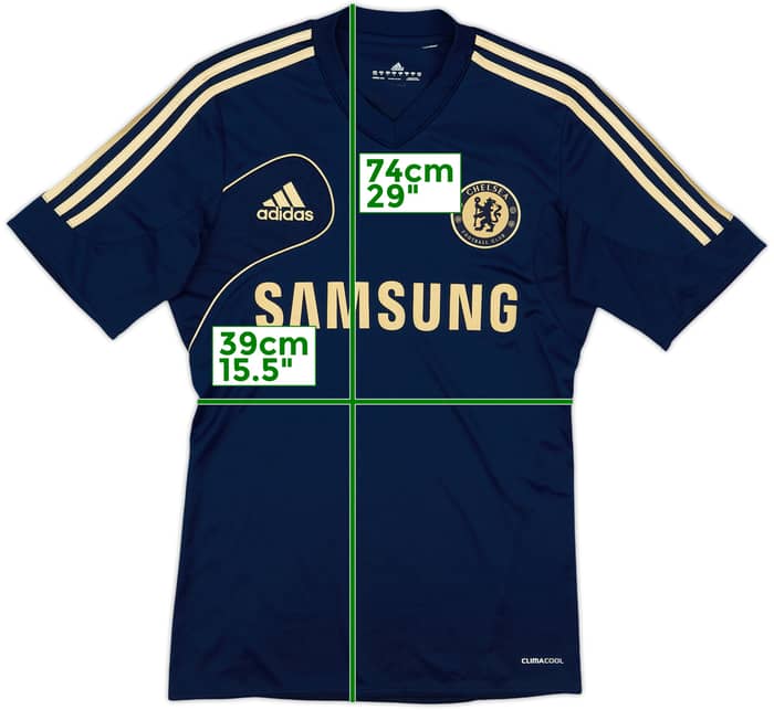 2012-13 Chelsea adidas Training Shirt - 9/10 - (M/L)