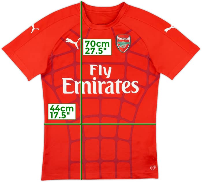 2015-16 Arsenal Puma Training Shirt - 7/10 - (S)