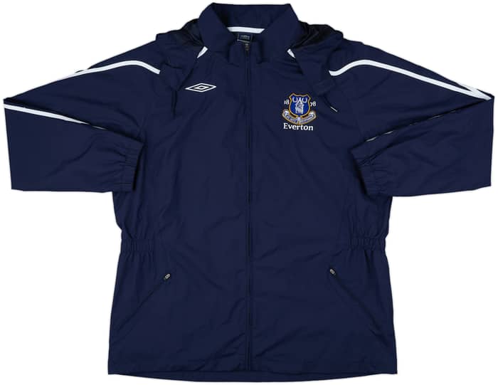 2007-08 Everton Umbro Hooded Rain Jacket - 7/10 - (XXL)