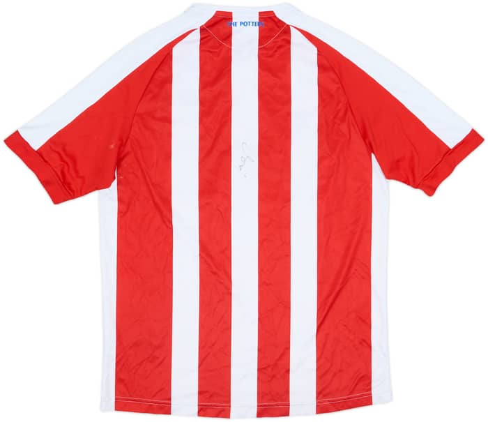 2014-15 Stoke City Signed Home Shirt - 6/10 - (S)
