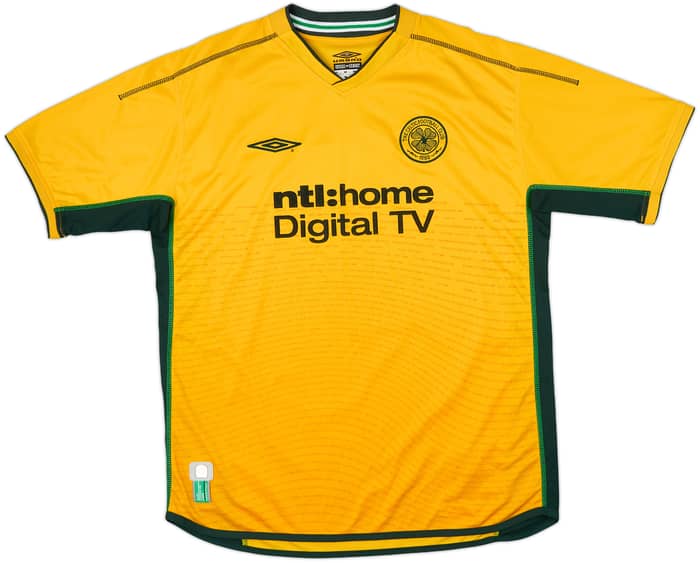 2002-03 Celtic Away Shirt Larsson #7 - 10/10 - (L)