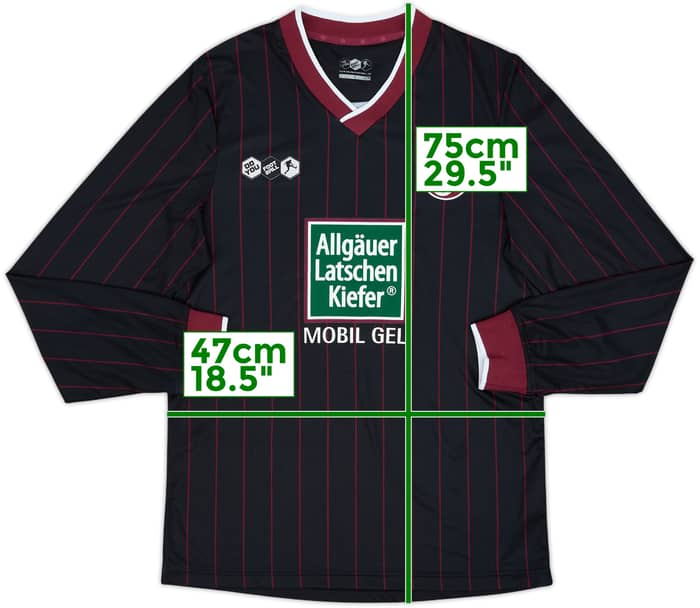 2010-11 FC Kaiserslautern Third L/S Shirt - 7/10 - (S)