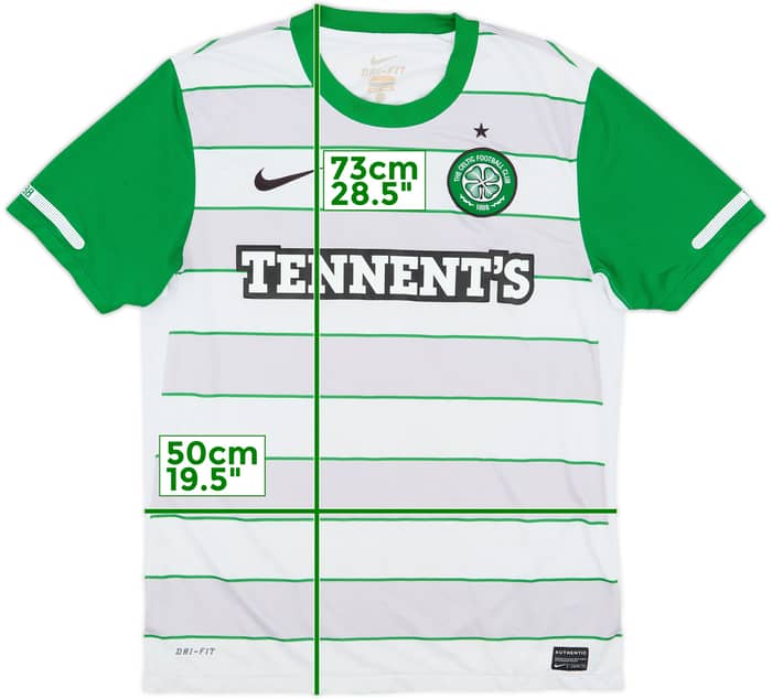 2011-12 Celtic Away Shirt - 6/10 - (M)