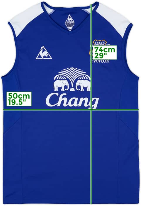 2011-12 Everton Le Coq Sportif Training Vest - 8/10 - (M)
