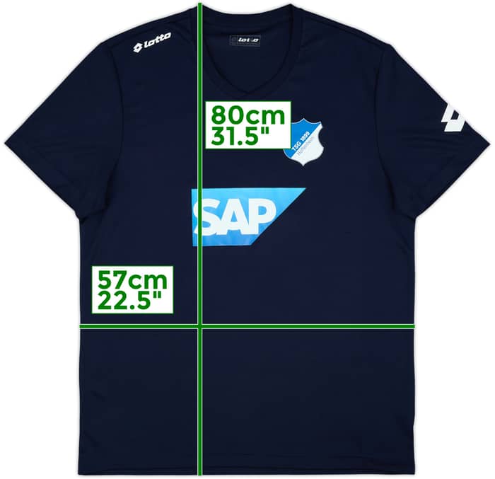 2017-18 Hoffenheim Lotto Training Shirt - 8/10 - (XXL)