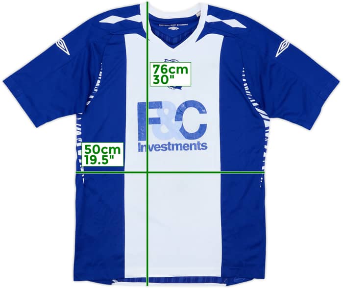 2007-08 Birmingham Home Shirt - 4/10 - (M)