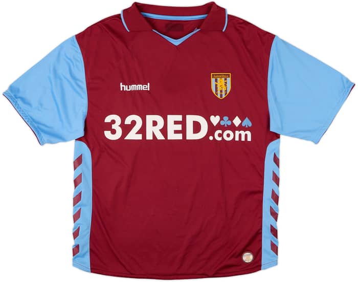 2006-07 Aston Villa Home Shirt Angel #9 - 8/10 - (M)