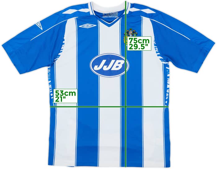 2007-08 Wigan Home Shirt - 5/10 - (L)