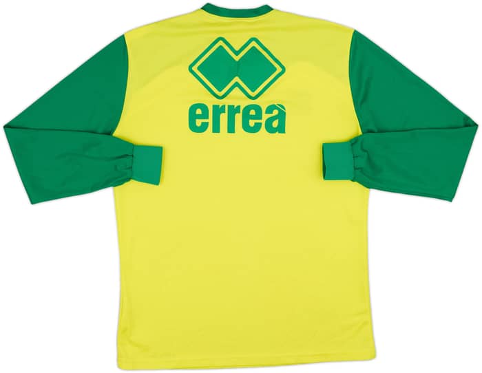 2014-15 Norwich Errea Training L/S Shirt - 8/10 - (L)