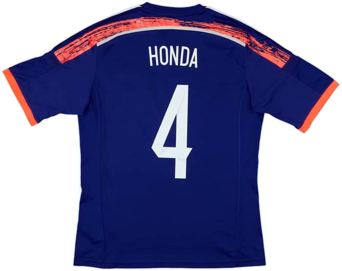 2013-15 Japan Home Shirt Honda #4 - 10/10 - (M)