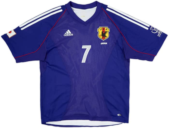 2002-04 Japan Player Issue Home Shirt Nakata #7 - 8/10 - (L)