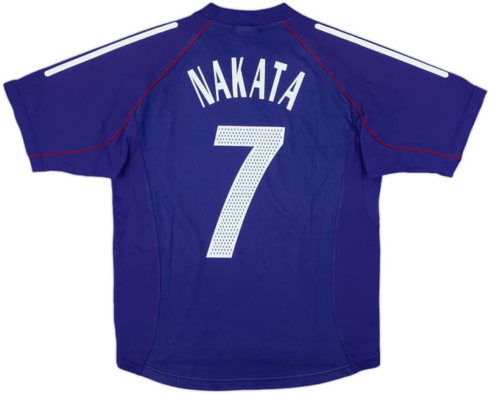 2002-04 Japan Home Shirt Nakata #7 - 9/10 - (M)