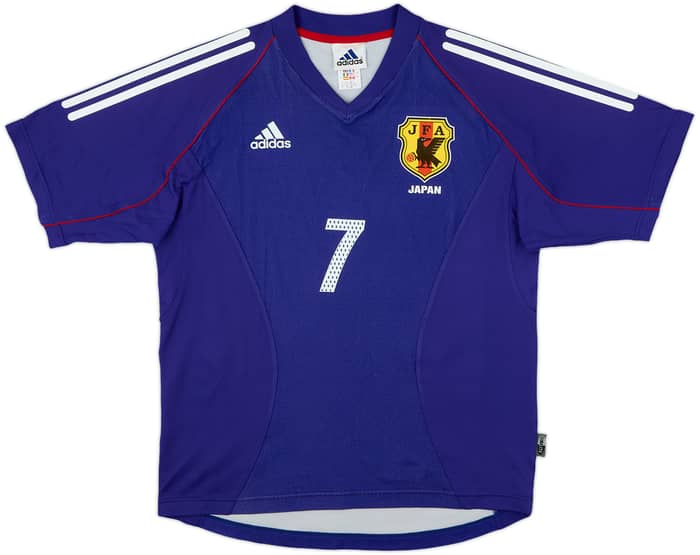 2002-04 Japan Home Shirt Nakata #7 - 9/10 - (M)