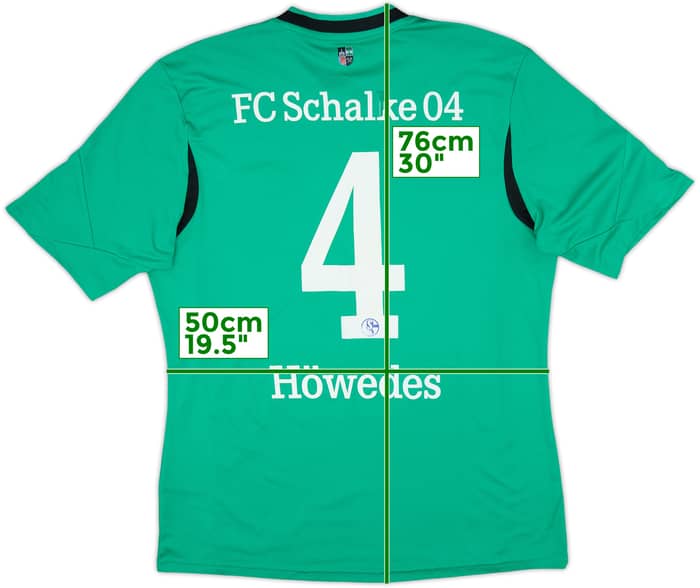 2013-15 Schalke Third Shirt Howedes #4 - 5/10 - (L)