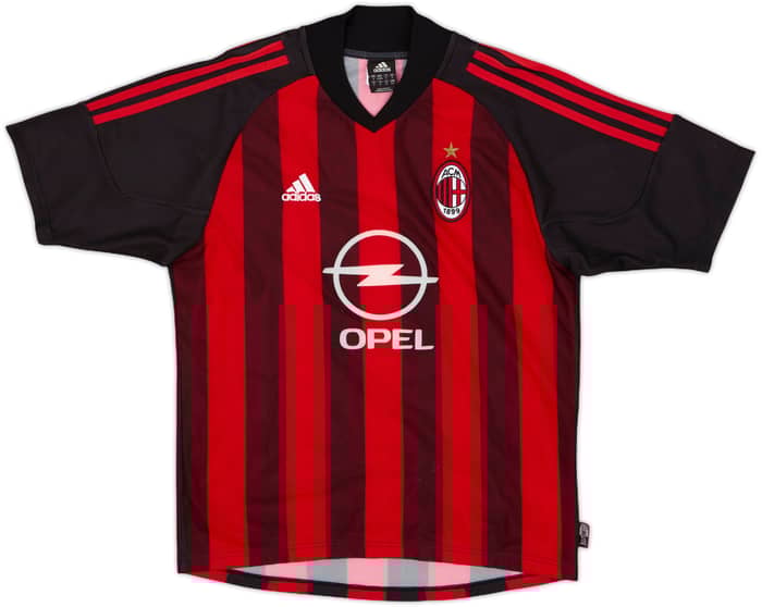 2002-03 AC Milan Home Shirt Shevchenko #7 - 8/10 - (S)