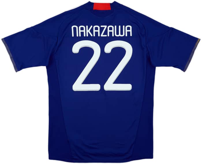 2010-12 Japan Home Shirt Nakazawa #22 - 6/10 - (L)