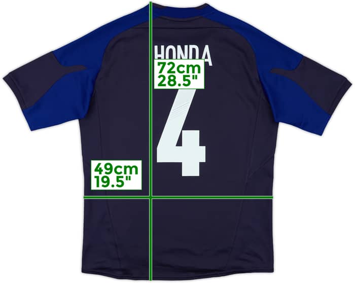 2012-13 Japan Olympics Home Shirt Honda #4 - 8/10 - (M)