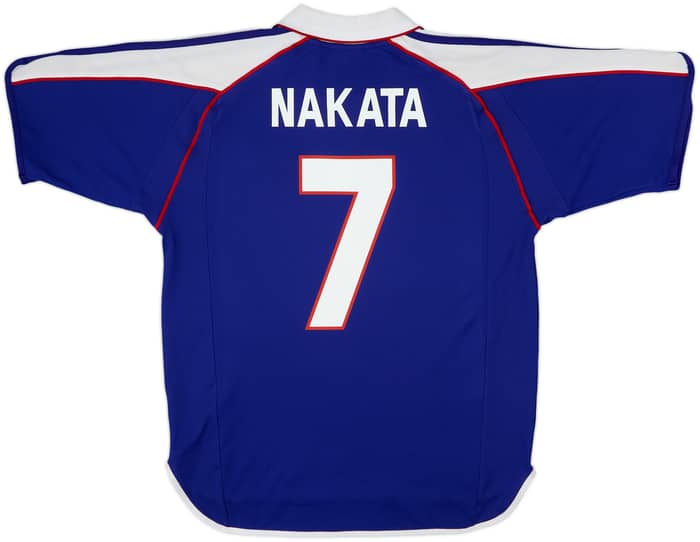 2000-01 Japan Home Shirt Nakata #7 - 8/10 - (L)