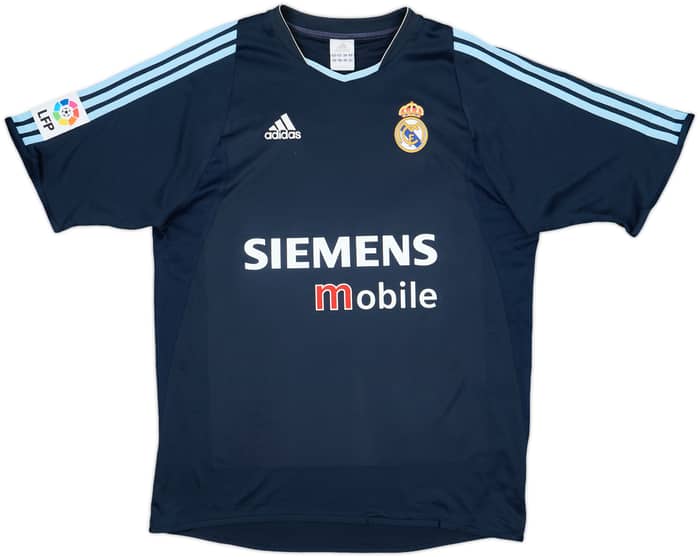 2003-04 Real Madrid Away Shirt Beckham #23 - 8/10 - (M)