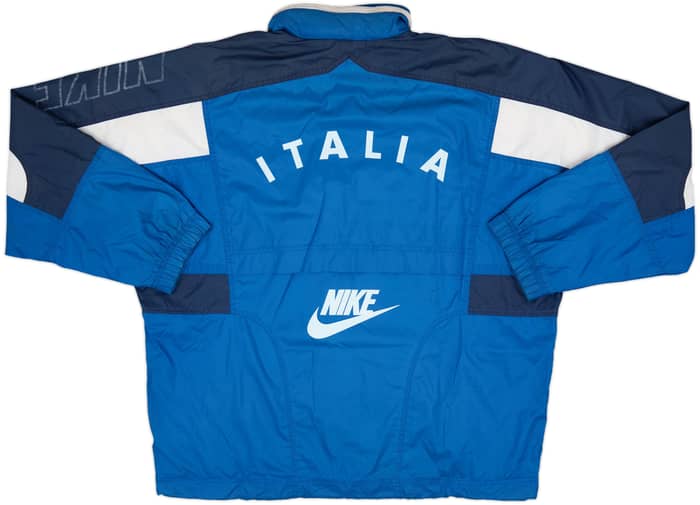 1996-97 Italy Nike Hooded Rain Jacket - 5/10 - (XXL)