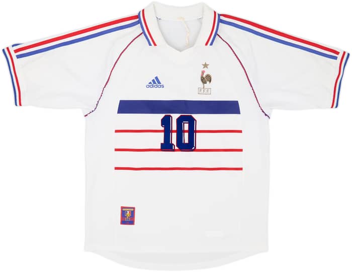 1998 France Away Shirt Zidane #10 - 6/10 - (M)