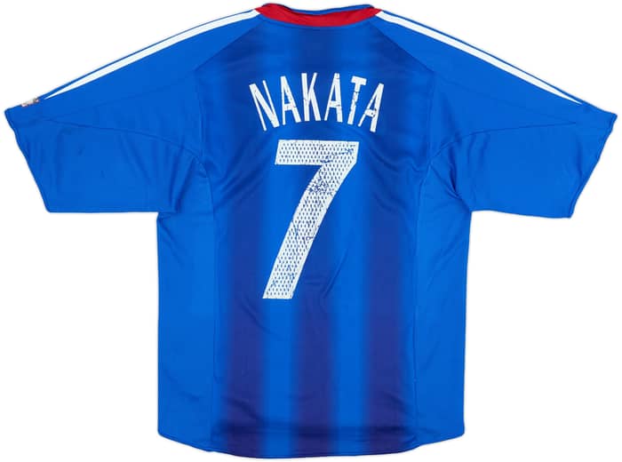 2004-06 Japan Home Shirt Nakata #7 - 4/10 - (S)