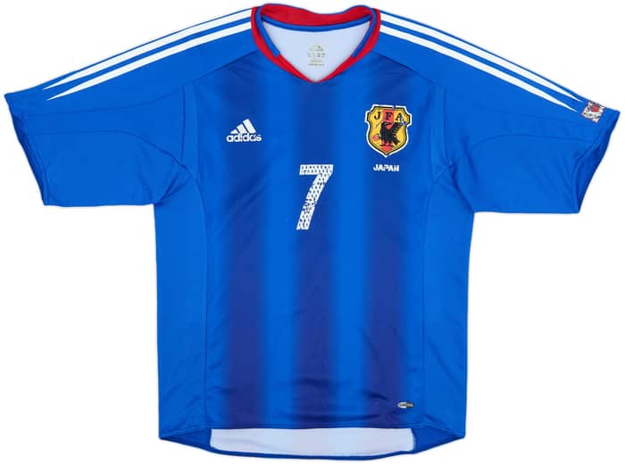 2004-06 Japan Home Shirt Nakata #7 - 4/10 - (S)