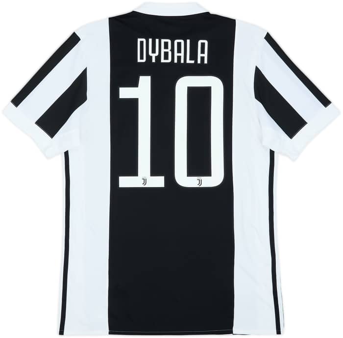 2017-18 Juventus Home Shirt Dybala #10 - 8/10 - (M)