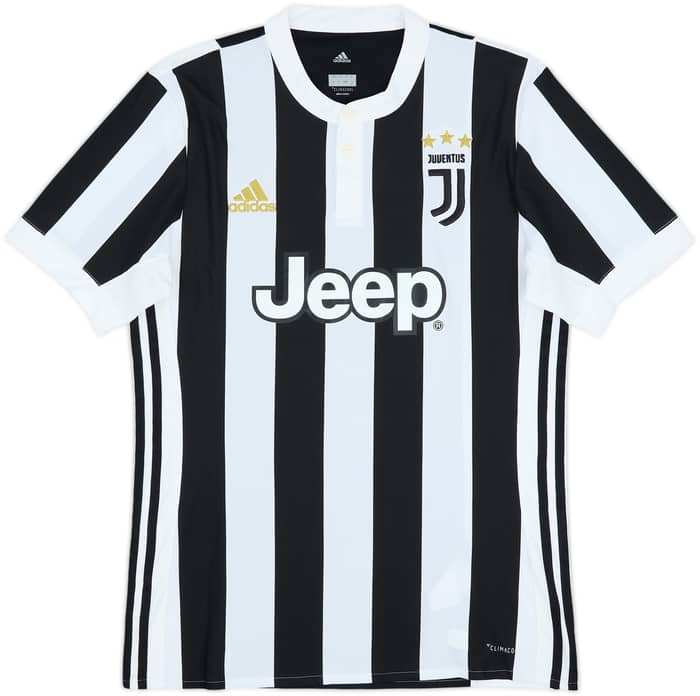2017-18 Juventus Home Shirt Dybala #10 - 8/10 - (M)