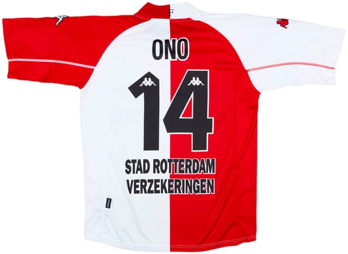 2002-03 Feyenoord Home Shirt Ono #14 - 7/10 - (M)