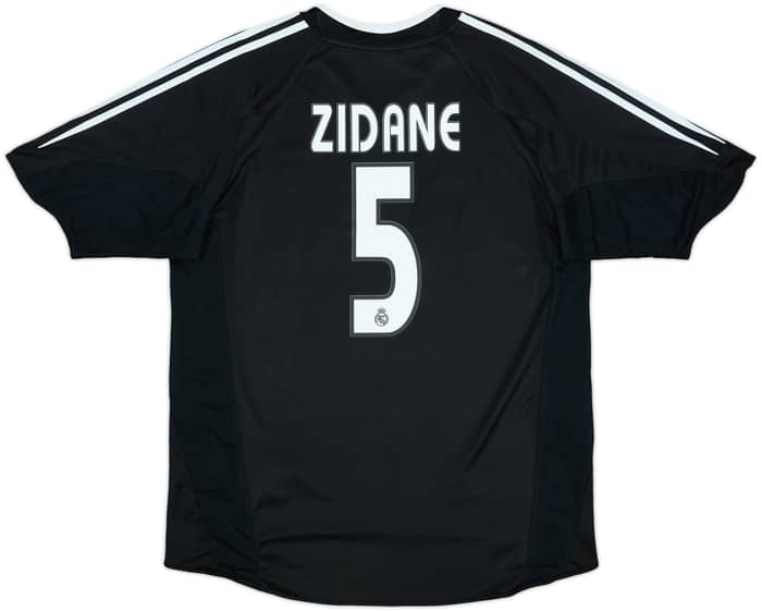 2004-05 Real Madrid Away Shirt Zidane #5 - 7/10 - (L)