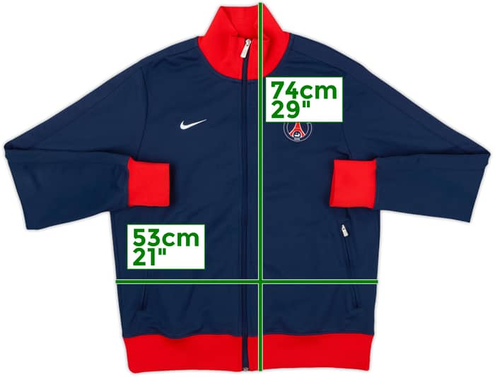 2012-13 Paris Saint-Germain Nike N98 Track Jacket - 9/10 - (L)