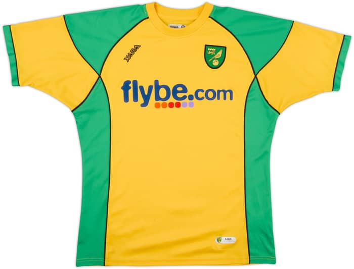2006-08 Norwich Home Shirt - 8/10 - (L)