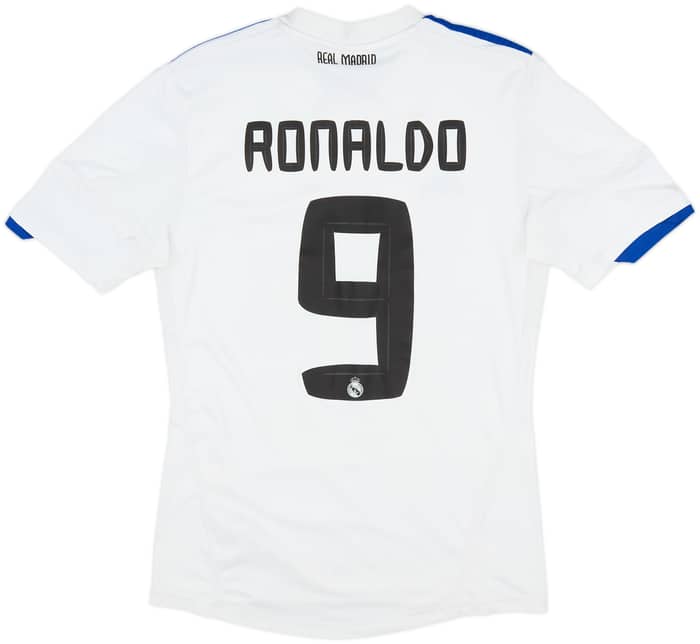 2010-11 Real Madrid Home Shirt Ronaldo #9 - 5/10 - (S)