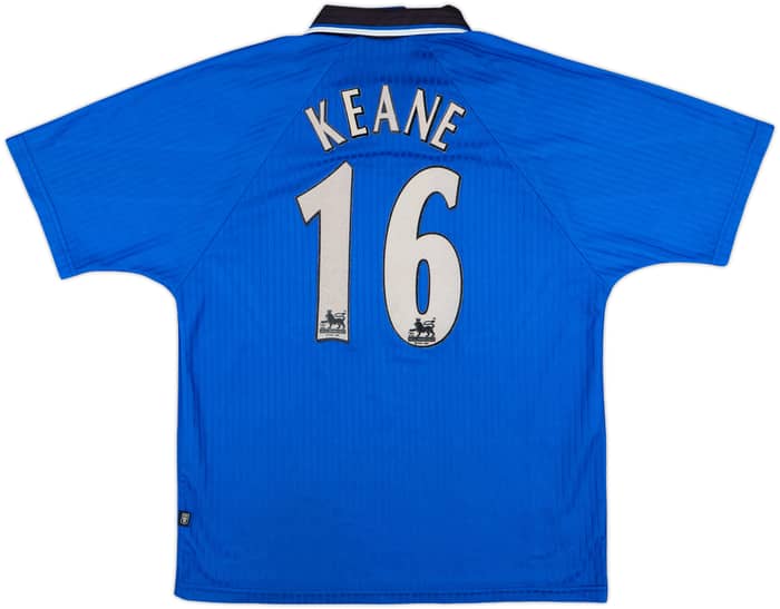 1996-98 Manchester United Third Shirt Keane #16 - 7/10 - (M)