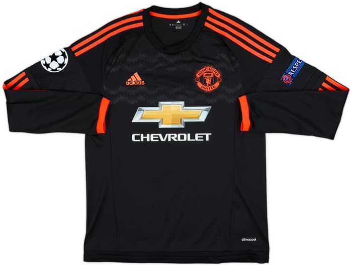 2015-16 Manchester United Third L/S Shirt Memphis #7 - 8/10 - (M)