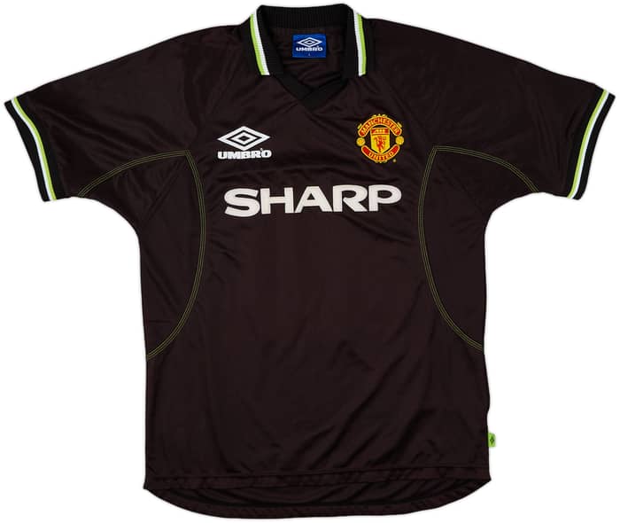 1998-99 Manchester United Third Shirt Scholes #18 - 10/10 - (L)