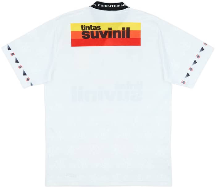 1995 Corinthians Home Shirt - 9/10 - (L)