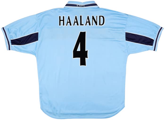 1999-00 Leeds United Away Shirt Haaland #4 - 6/10 - (XL)