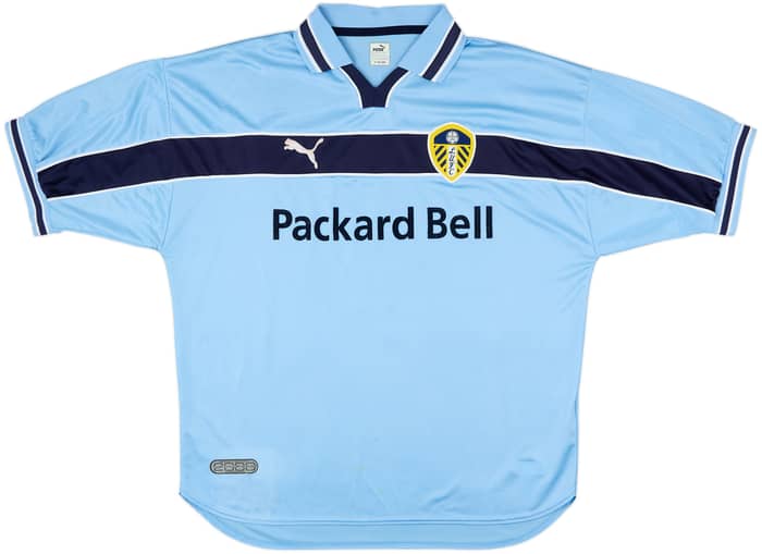 1999-00 Leeds United Away Shirt Haaland #4 - 6/10 - (XL)