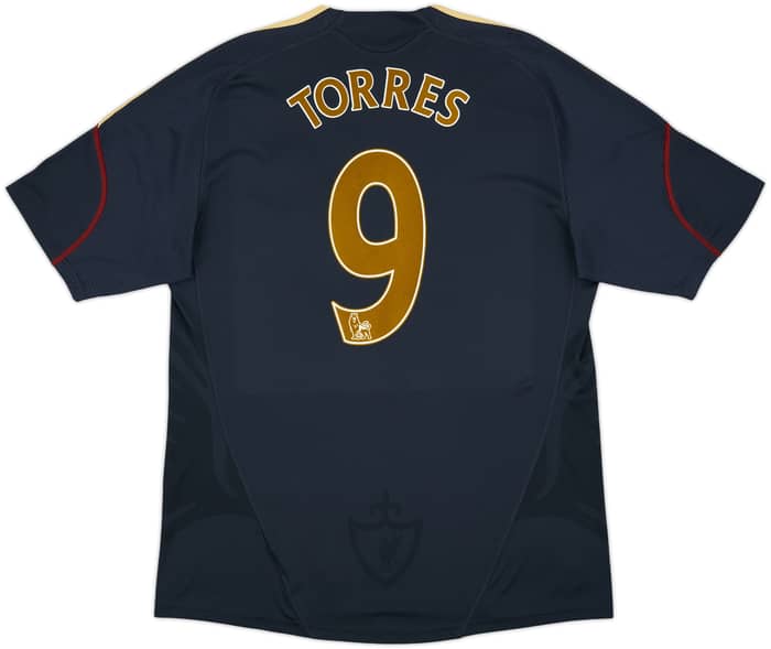 2009-10 Liverpool Away Shirt Torres #9 - 9/10 - (XL)