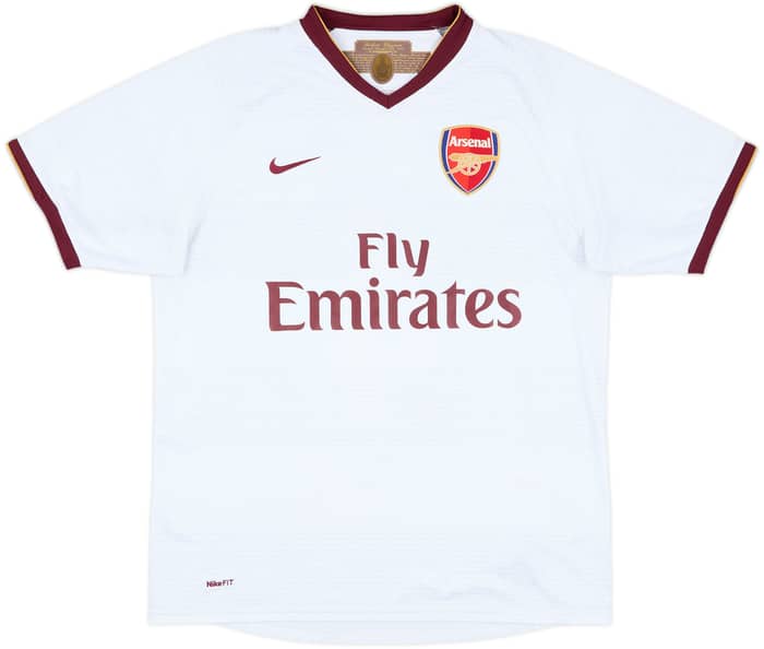2007-08 Arsenal Away Shirt Fabregas #4 - 6/10 - (M)