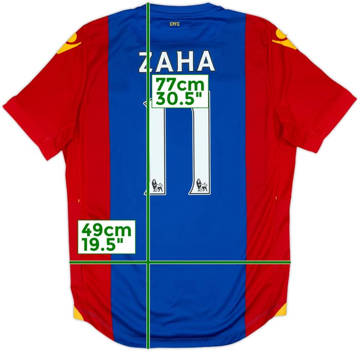 2016-17 Crystal Palace Home Shirt Zaha #11 - 6/10 - (L)