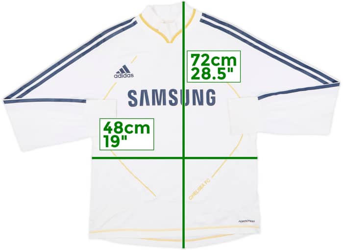 2010-11 Chelsea adidas Formotion Drill Top - 9/10 - (L)