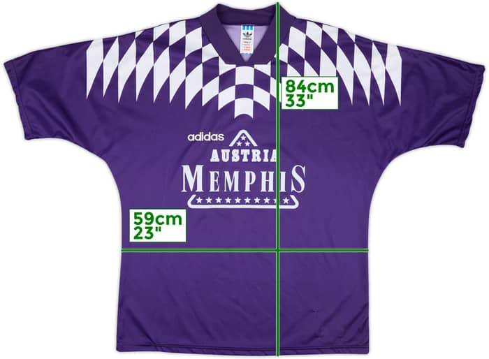 1994-95 Austria Wien Home Shirt #9 - 8/10 - (XL)