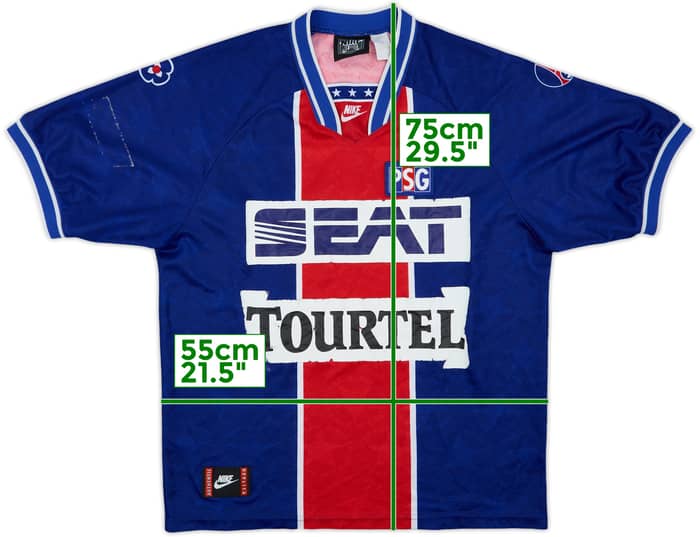 1994-95 Paris Saint-Germain Home Shirt - 5/10 - (XL)