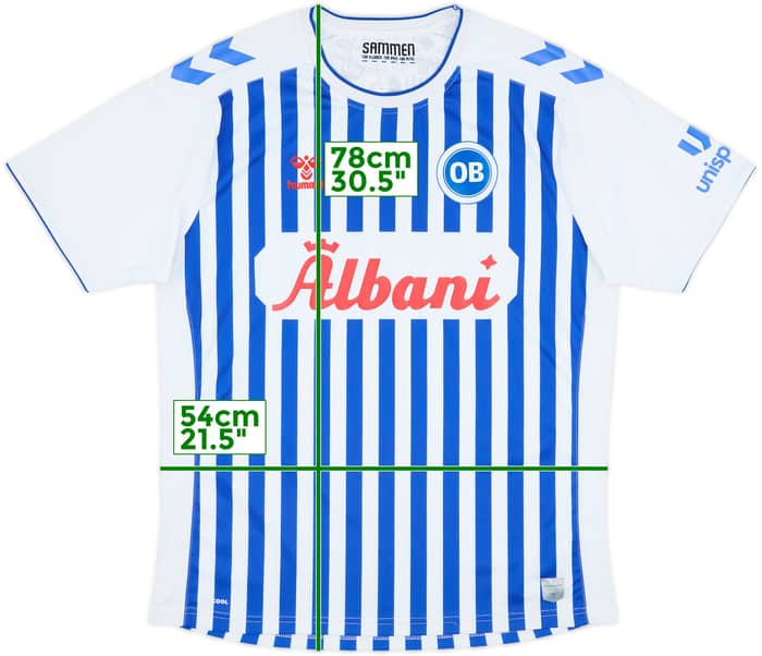 2022-23 Odense Home Shirt - 7/10 - (XL)