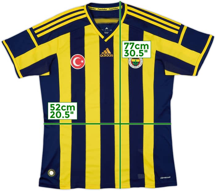 2014-15 Fenerbahce Home Shirt - 10/10 - (L)