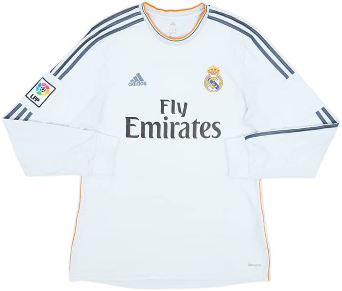 2013-14 Real Madrid Home L/S Shirt Ronaldo #7 - 6/10 - (L)